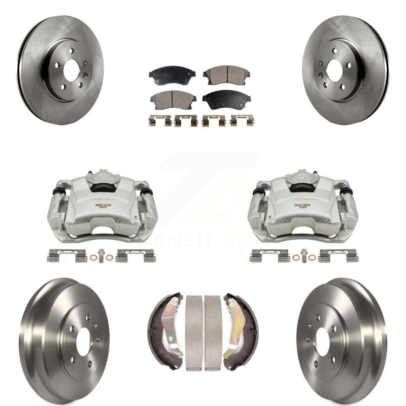 Transit Auto KC8-100802T Disc Brake Kit for 2013-2014 Chevrolet Sonic - Front and Rear product image