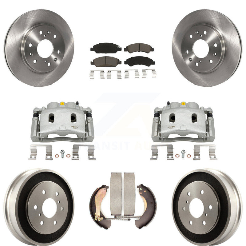 Transit Auto KC8-100803C Disc Brake Kit for 2005-2007 Chevrolet Silverado 1500 Classic, GMC Sierra 1500 Classic, Chevrolet Silverado 1500 & more - Front and Rear product image
