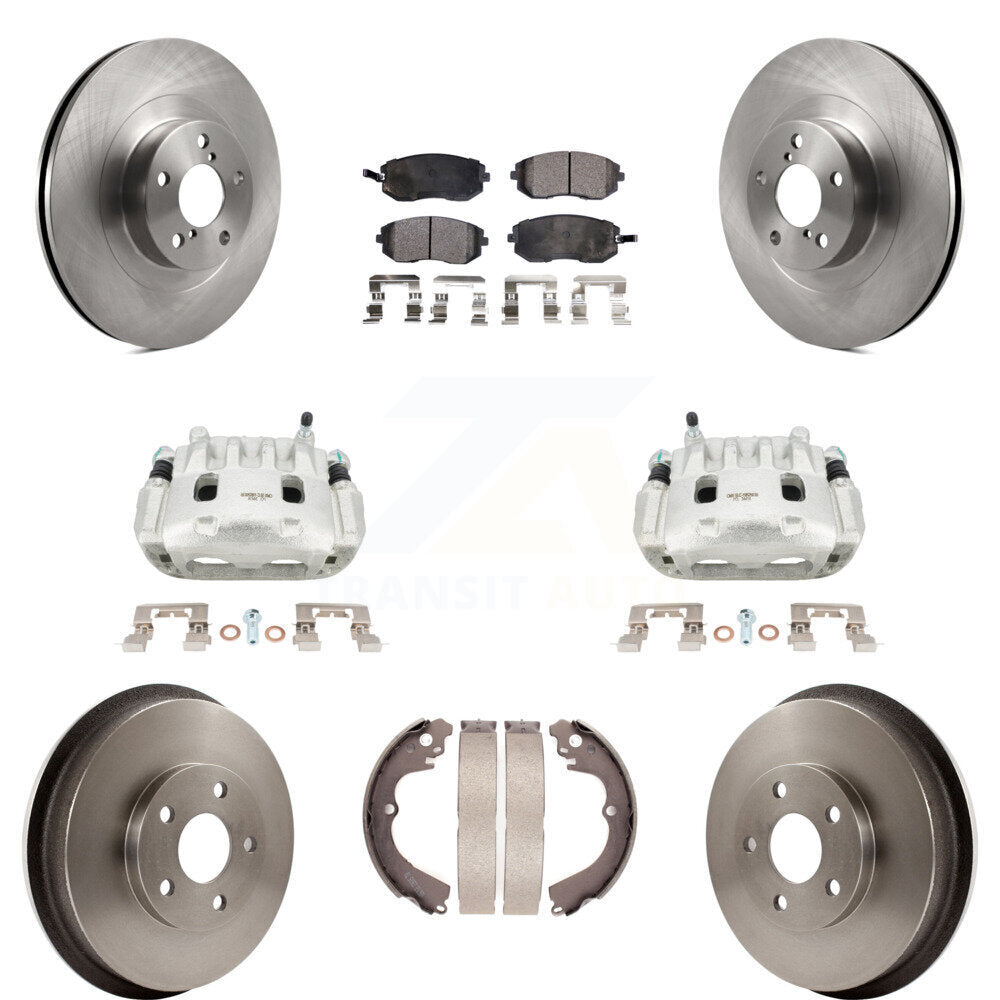 Transit Auto KC8-100803P Disc Brake Kit for 2003-2008 Subaru Forester, Subaru Impreza - Front and Rear product image