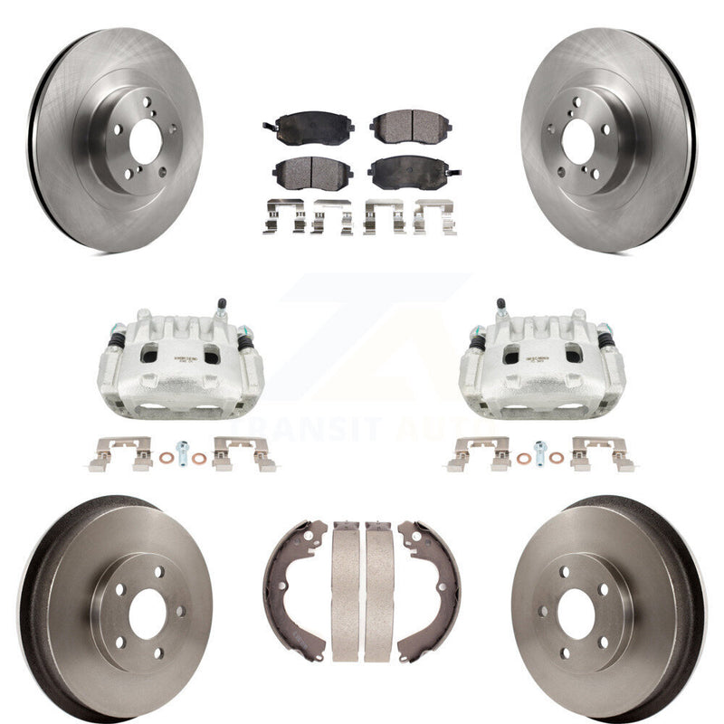 Transit Auto KC8-100803P Disc Brake Kit for 2003-2008 Subaru Forester, Subaru Impreza - Front and Rear product image