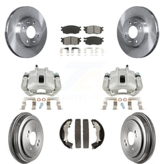 Transit Auto KC8-100803S Disc Brake Kit for 2006-2011 Hyundai Accent, Kia Rio, Kia Rio5 - Front and Rear product image