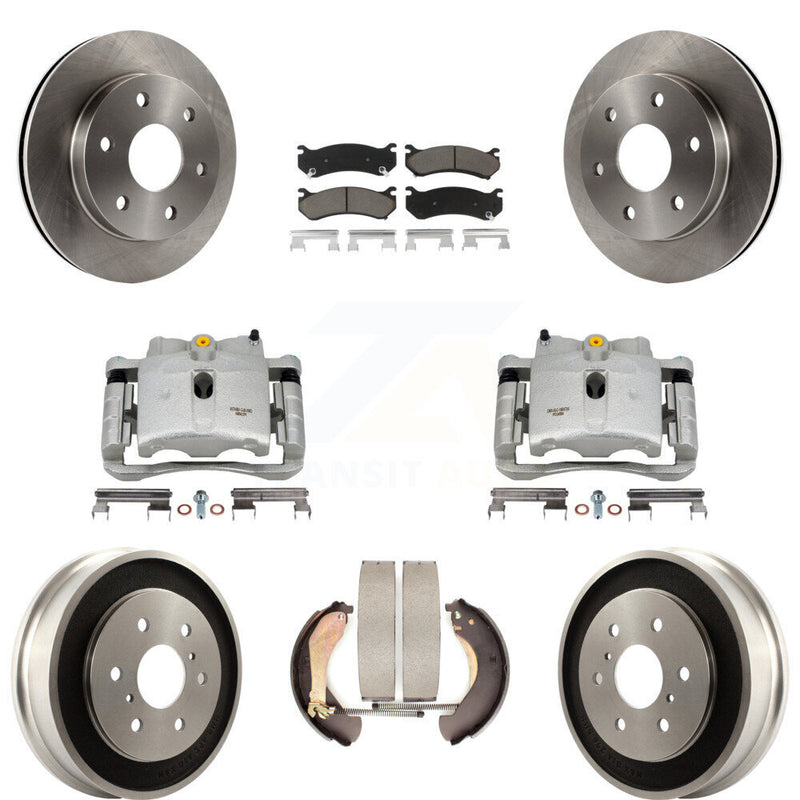 Transit Auto KC8-100804C Disc Brake Kit for 2005-2007 Chevrolet Silverado 1500 Classic, GMC Sierra 1500 Classic, Chevrolet Silverado 1500 & more - Front and Rear product image