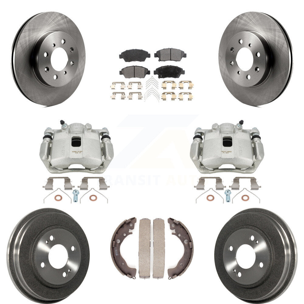 Transit Auto KC8-100804P Disc Brake Kit for 2009-2013 Honda Fit - Front and Rear product image