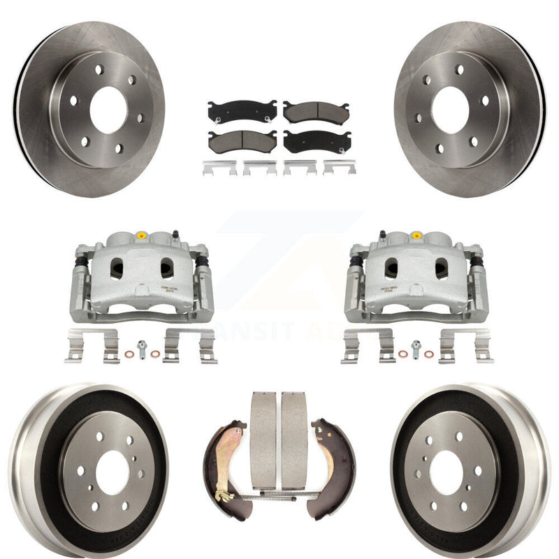 Transit Auto KC8-100805C Disc Brake Kit for 2007 Chevrolet Silverado 1500 - Front and Rear product image