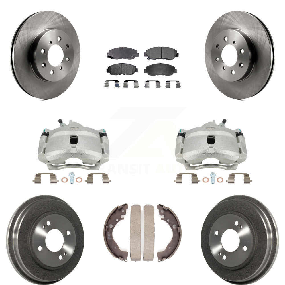 Transit Auto KC8-100805P Disc Brake Kit for 2010-2014 Honda Insight - Front and Rear product image