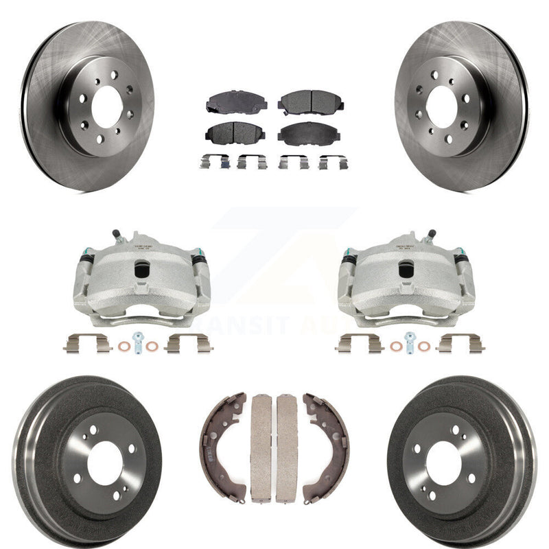 Transit Auto KC8-100805P Disc Brake Kit for 2010-2014 Honda Insight - Front and Rear product image