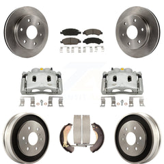 Transit Auto KC8-100806C Disc Brake Kit for 2007 GMC Sierra 1500 - Front and Rear product image