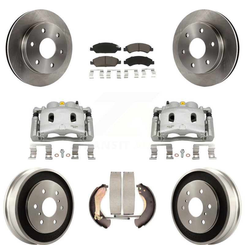 Transit Auto KC8-100806C Disc Brake Kit for 2007 GMC Sierra 1500 - Front and Rear product image