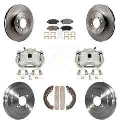 Transit Auto KC8-100806P Disc Brake Kit for 2013 Honda Fit - Front and Rear product image