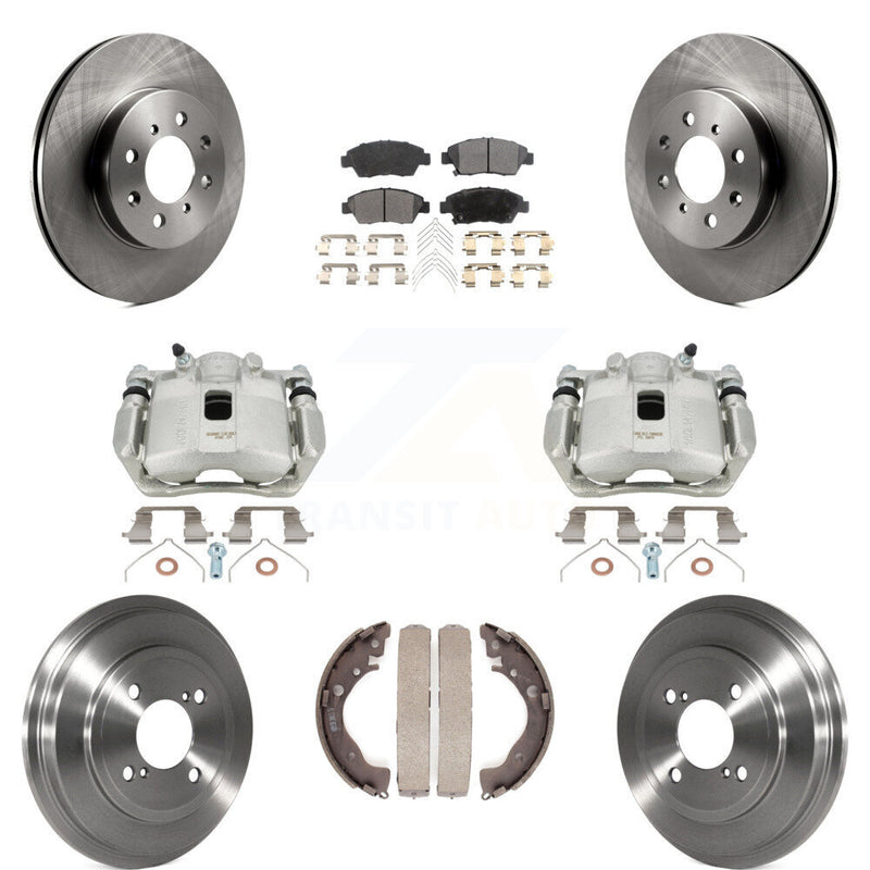Transit Auto KC8-100806P Disc Brake Kit for 2013 Honda Fit - Front and Rear product image