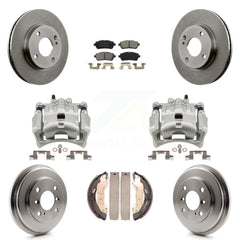 Transit Auto KC8-100806S Disc Brake Kit for 2011-2019 Ford Fiesta - Front and Rear product image