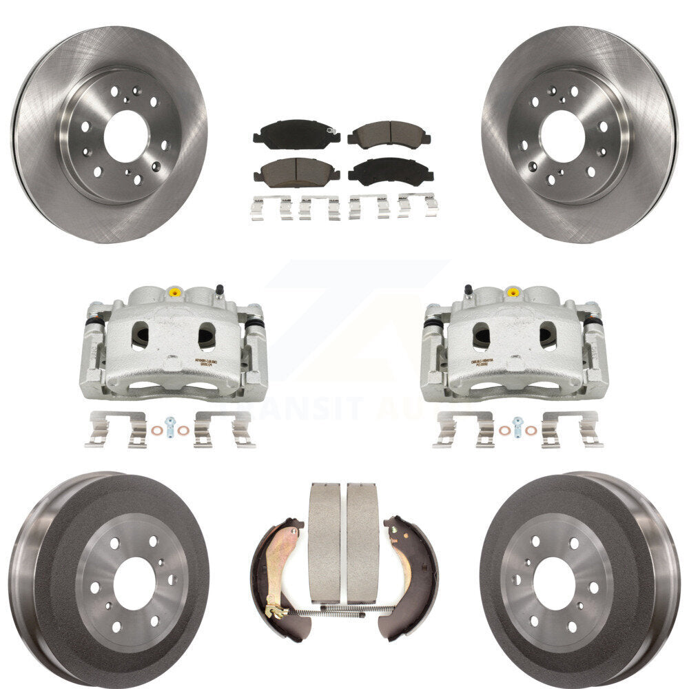 Transit Auto KC8-100807C Disc Brake Kit for 2009 Chevrolet Silverado 1500, GMC Sierra 1500 - Front and Rear product image