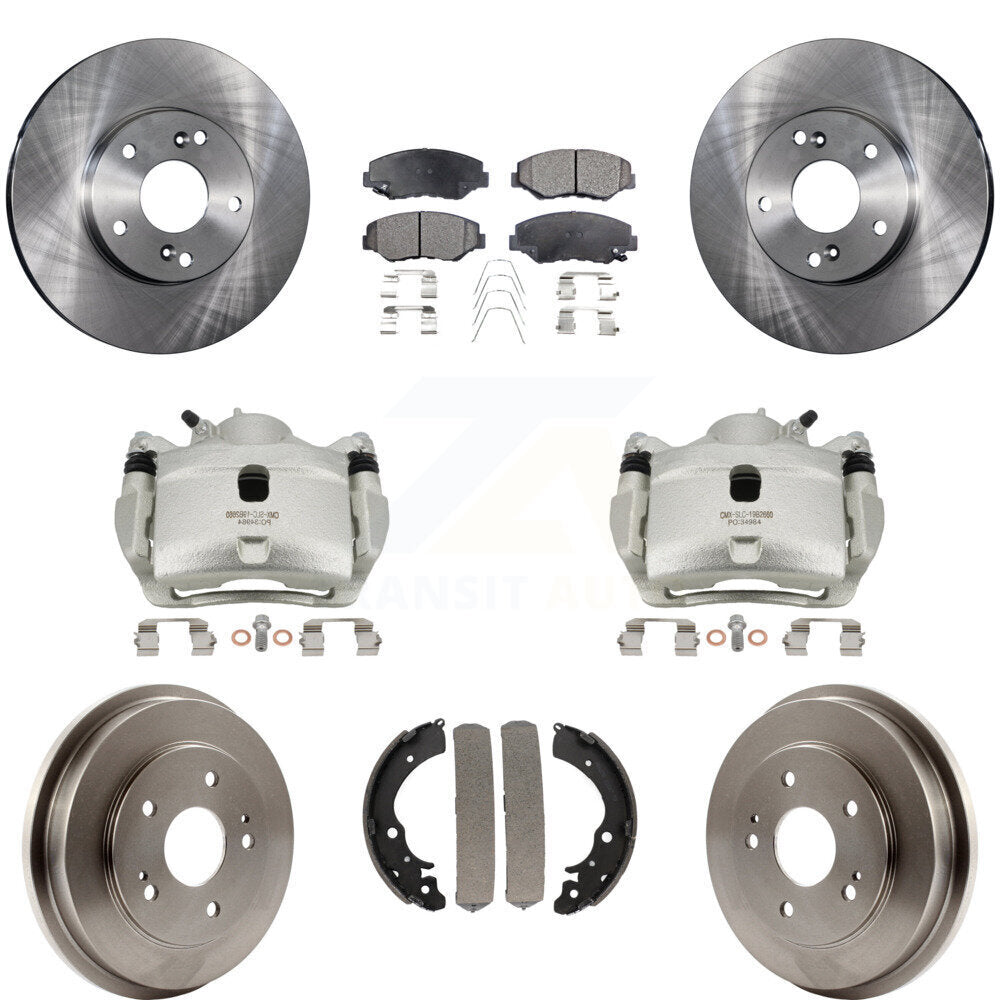 Transit Auto KC8-100807P Disc Brake Kit for 2007-2014 Honda Fit, Honda Accord - Front and Rear product image