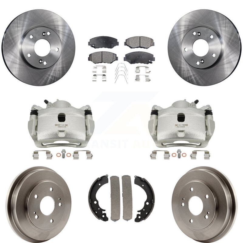 Transit Auto KC8-100807P Disc Brake Kit for 2007-2014 Honda Fit, Honda Accord - Front and Rear product image