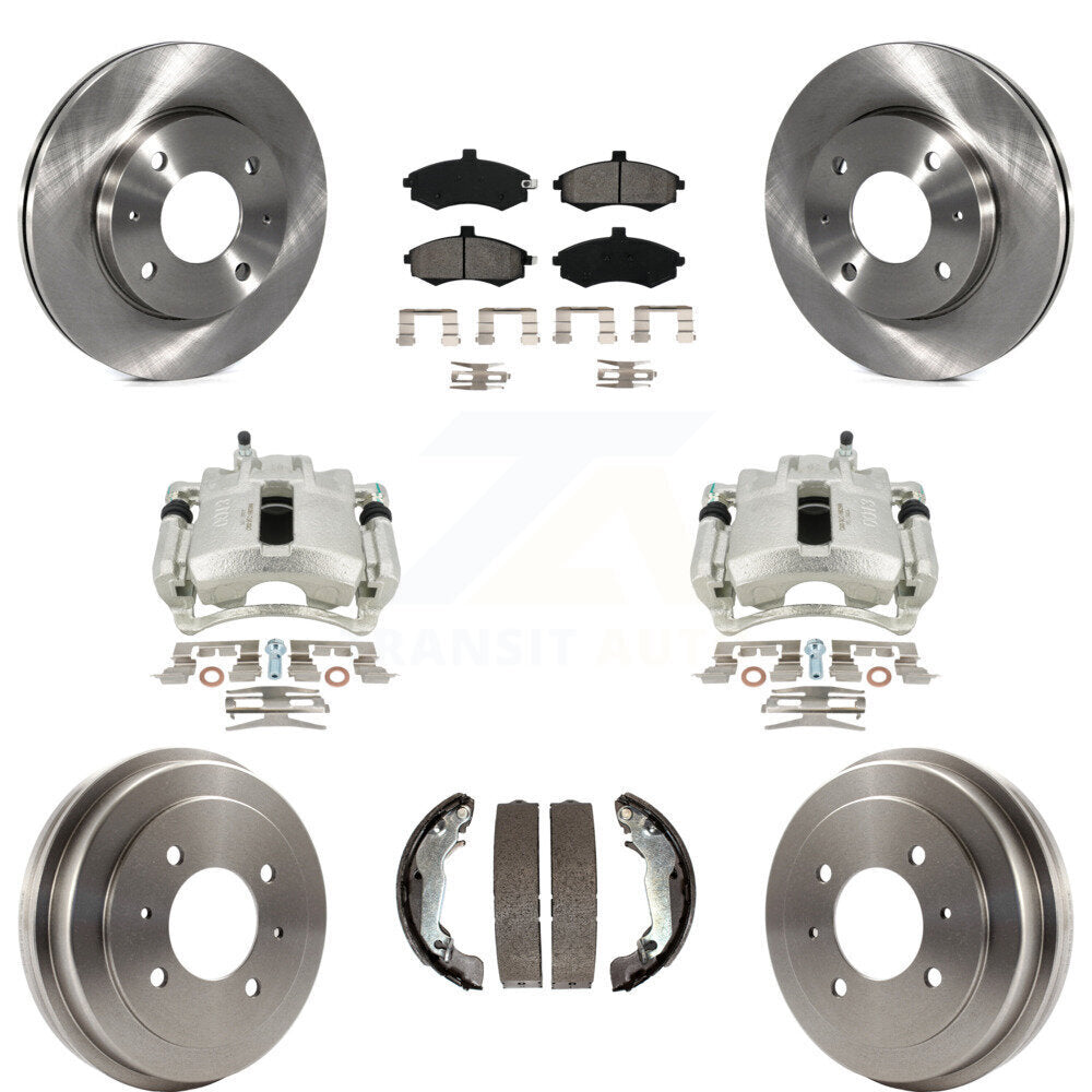 Transit Auto KC8-100807S Disc Brake Kit for 2002-2004 Hyundai Elantra - Front and Rear product image