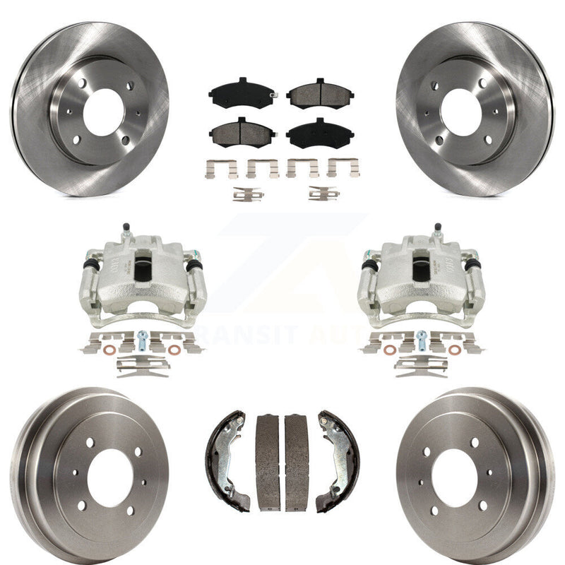 Transit Auto KC8-100807S Disc Brake Kit for 2002-2004 Hyundai Elantra - Front and Rear product image