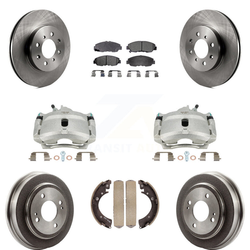 Transit Auto KC8-100808P Disc Brake Kit for 1996-2000 Honda Civic, Acura EL - Front and Rear product image