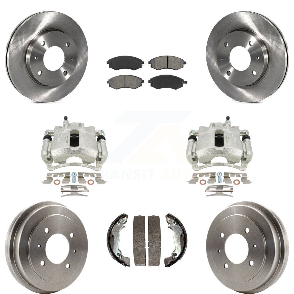 Transit Auto KC8-100808S Disc Brake Kit for 2002 Hyundai Elantra - Front and Rear product image