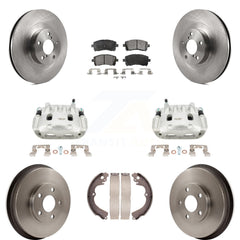 Transit Auto KC8-100808T Disc Brake Kit for 2003 Subaru Impreza - Front and Rear product image