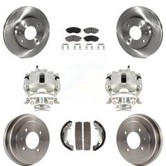 Transit Auto KC8-100809C Disc Brake Kit for 2002 Hyundai Elantra - Front and Rear product image
