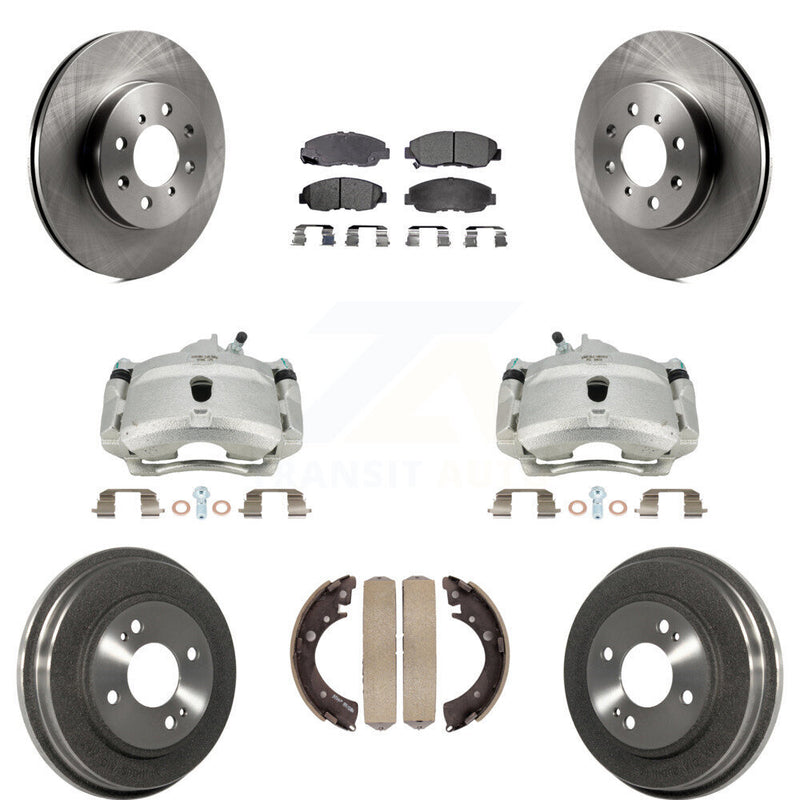 Transit Auto KC8-100809P Disc Brake Kit for 2001-2005 Honda Civic - Front and Rear product image