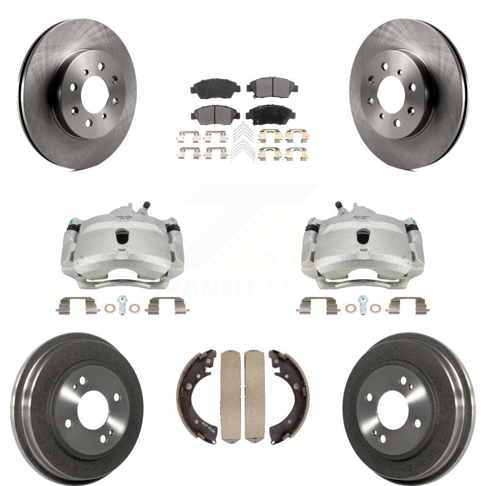 Transit Auto KC8-100809T Disc Brake Kit for 2004-2005 Honda Civic - Front and Rear product image