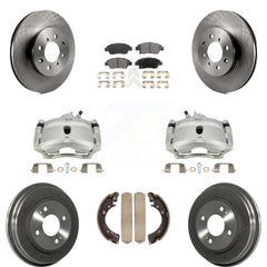 Transit Auto KC8-100809T Disc Brake Kit for 2004-2005 Honda Civic - Front and Rear product image
