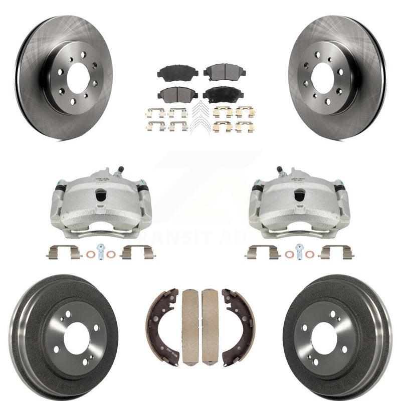 Transit Auto KC8-100809T Disc Brake Kit for 2004-2005 Honda Civic - Front and Rear product image