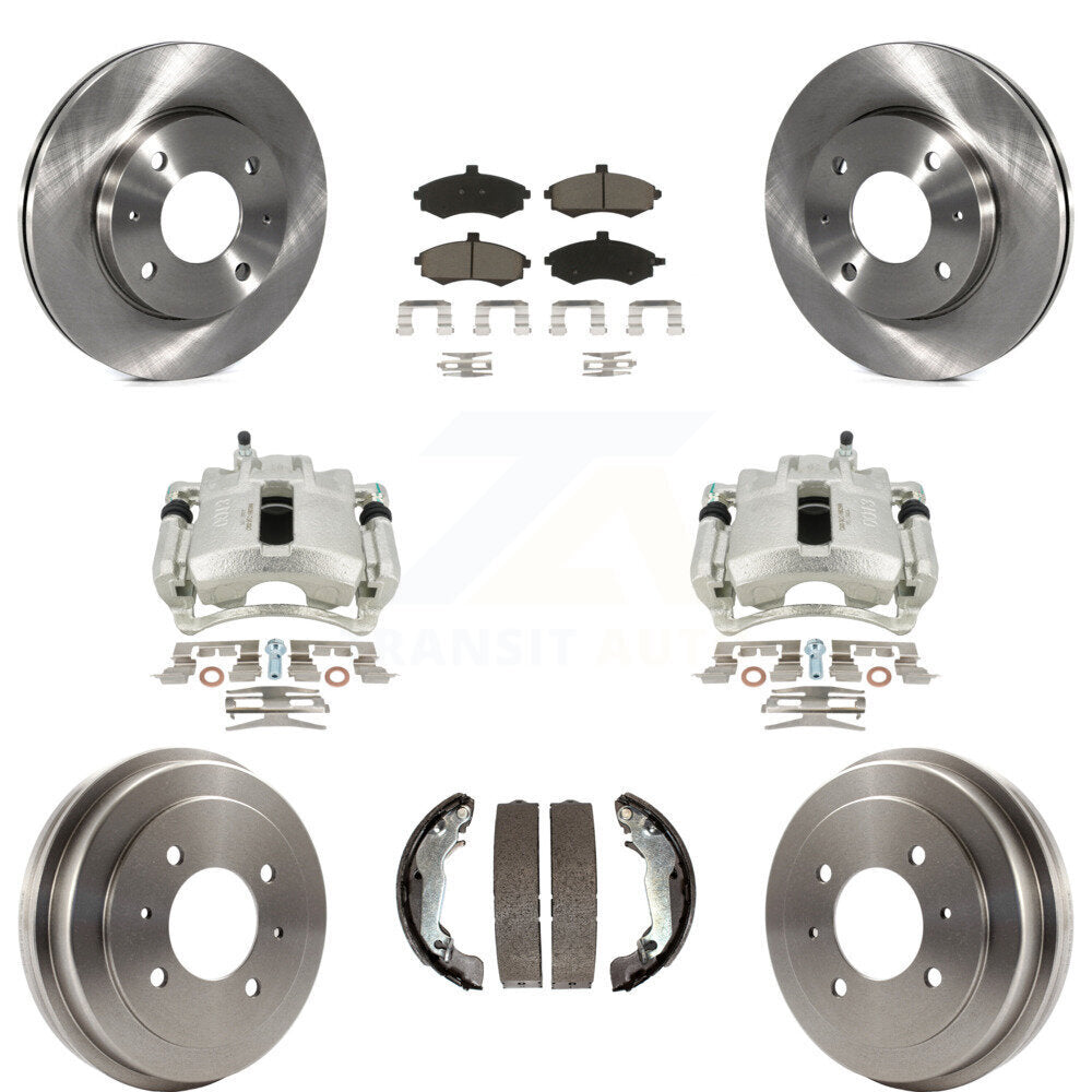 Transit Auto KC8-100810C Disc Brake Kit for 2002-2004 Hyundai Elantra - Front and Rear product image