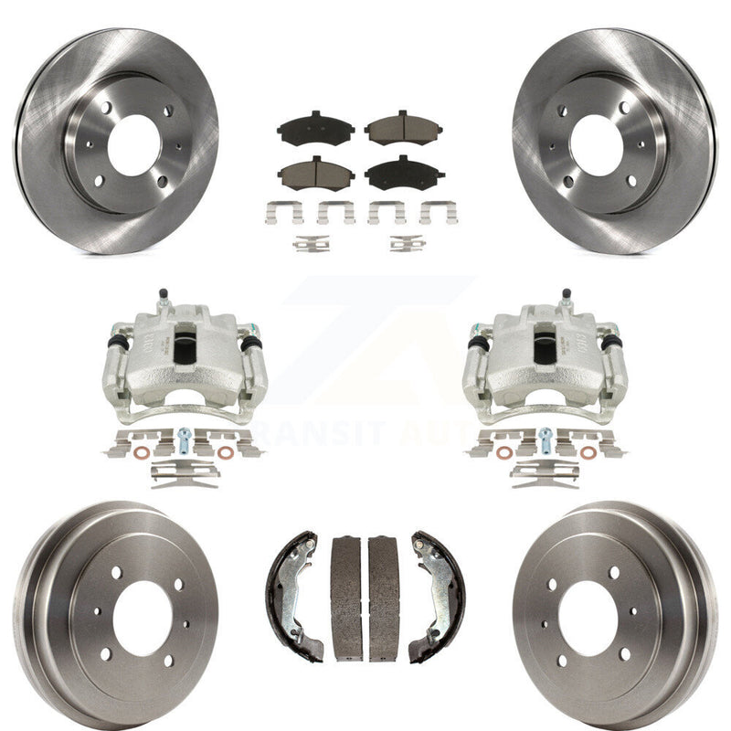 Transit Auto KC8-100810C Disc Brake Kit for 2002-2004 Hyundai Elantra - Front and Rear product image