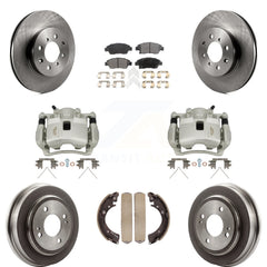 Transit Auto KC8-100811P Disc Brake Kit for 2007-2008 Honda Fit - Front and Rear product image