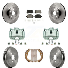 Transit Auto KC8-100811S Disc Brake Kit for 2003-2008 Toyota Corolla - Front and Rear product image