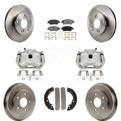 Transit Auto KC8-100811T Disc Brake Kit for 2012-2015 Honda Civic - Front and Rear product image