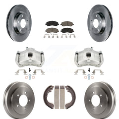Transit Auto KC8-100812C Disc Brake Kit for 2007-2017 Dodge Caliber, Dodge Avenger, Jeep Compass & more - Front and Rear product image