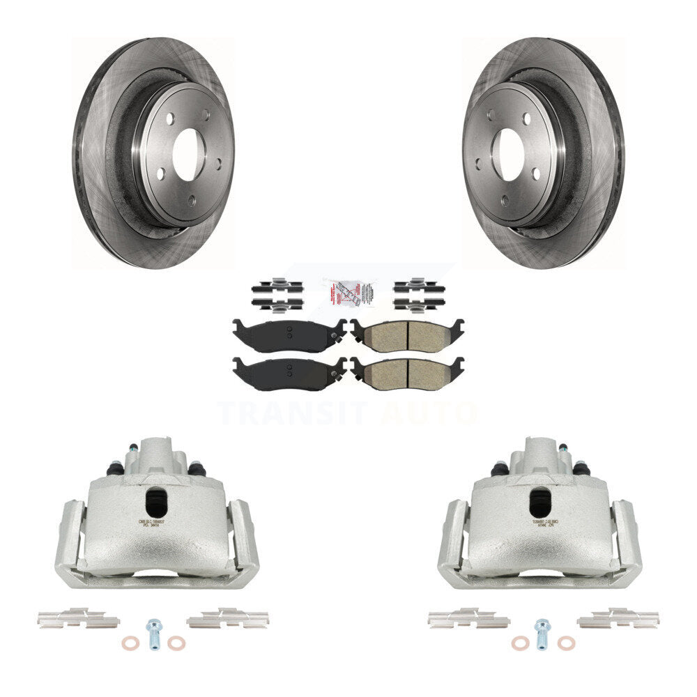 Transit Auto KC8-100812N Disc Brake Kit for 2002-2022 Ram 1500 Classic, Ram 1500, Dodge Ram 1500 & more - Rear product image