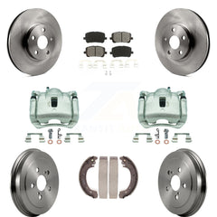 Transit Auto KC8-100812S Disc Brake Kit for 2003-2008 Toyota Corolla - Front and Rear product image