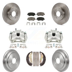 Transit Auto KC8-100813C Disc Brake Kit for 2012-2017 Hyundai Accent - Front and Rear product image
