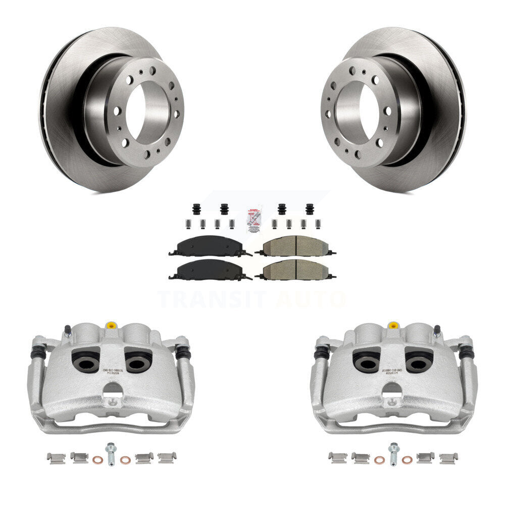 Transit Auto KC8-100813N Disc Brake Kit for 2009-2018 Ram 2500, Ram 3500, Dodge Ram 2500 & more - Rear product image