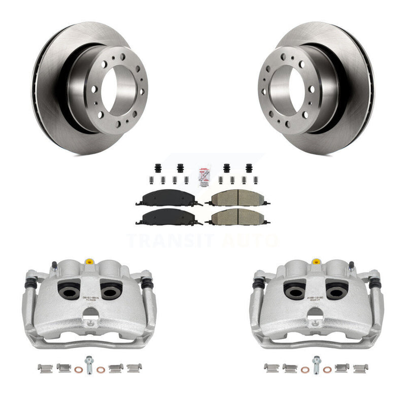 Transit Auto KC8-100813N Disc Brake Kit for 2009-2018 Ram 2500, Ram 3500, Dodge Ram 2500 & more - Rear product image