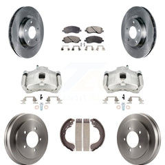 Transit Auto KC8-100813P Disc Brake Kit for 2007-2017 Dodge Caliber, Dodge Avenger, Jeep Compass & more - Front and Rear product image
