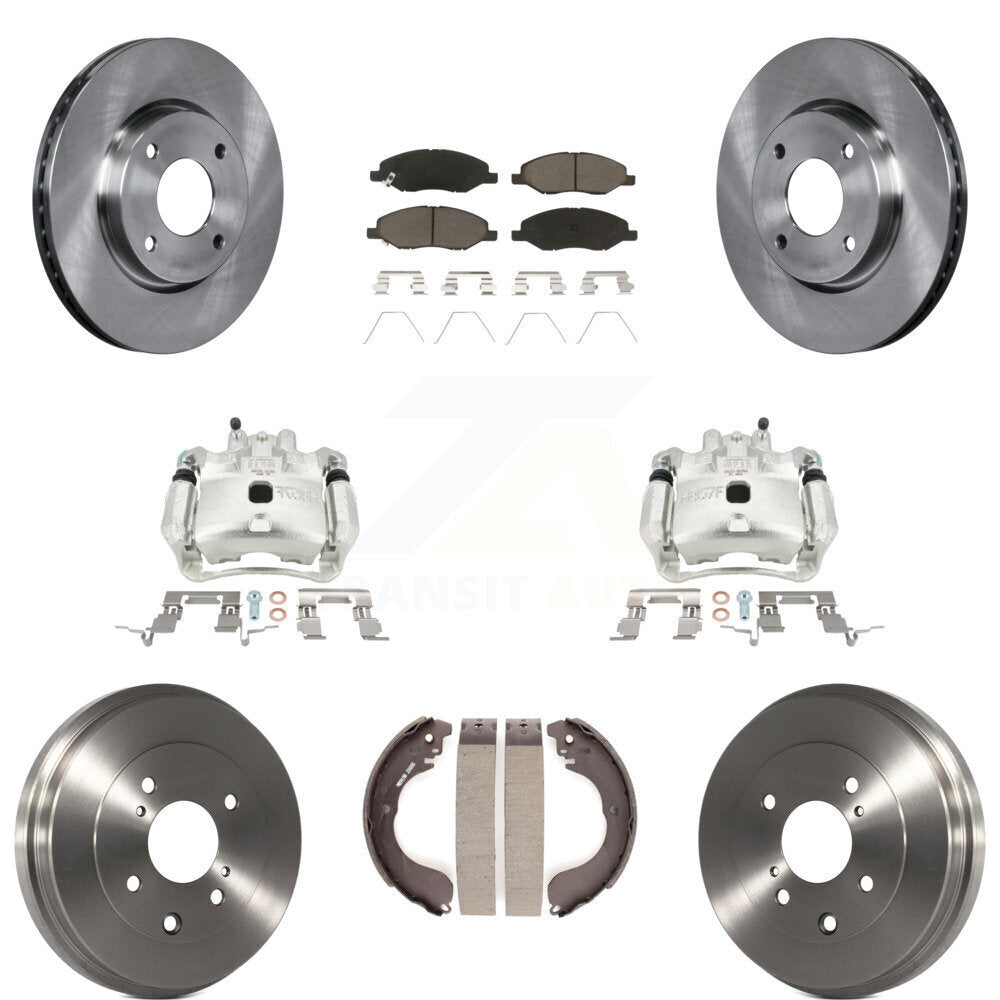 Transit Auto KC8-100814C Disc Brake Kit for 2008 Nissan Versa - Front and Rear product image