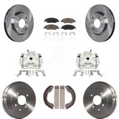 Transit Auto KC8-100814C Disc Brake Kit for 2008 Nissan Versa - Front and Rear product image