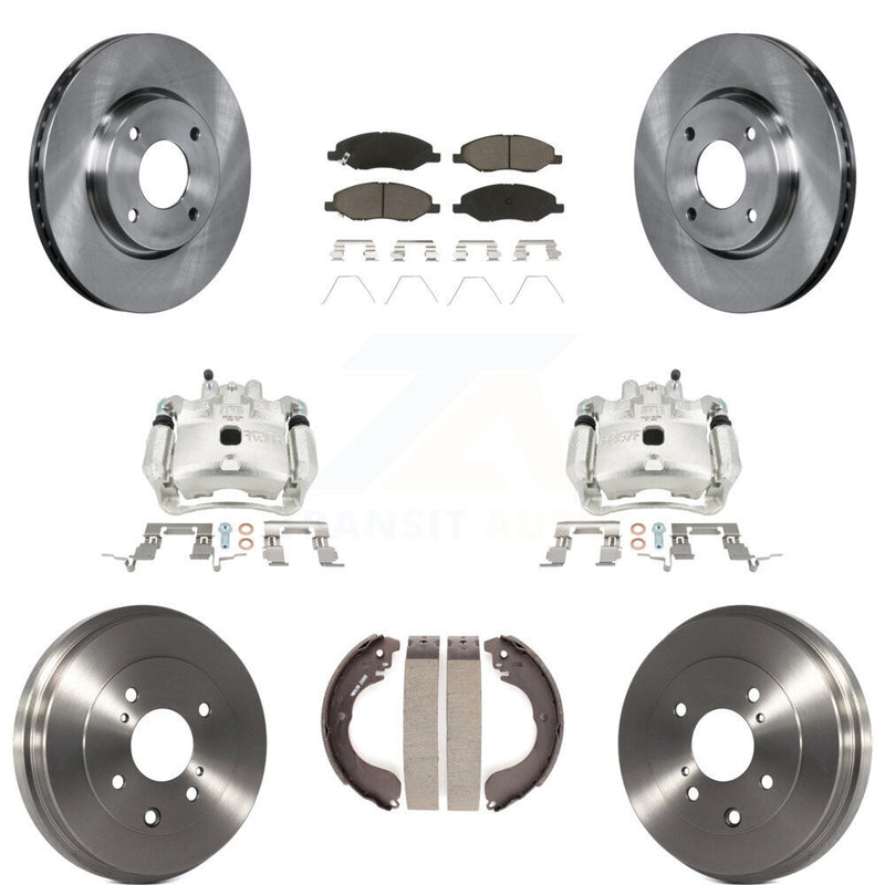 Transit Auto KC8-100814C Disc Brake Kit for 2008 Nissan Versa - Front and Rear product image