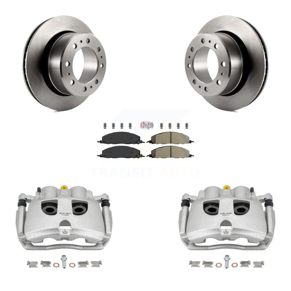 Transit Auto KC8-100814N Disc Brake Kit for 2009-2018 Ram 2500, Ram 3500, Dodge Ram 2500 & more - Rear product image