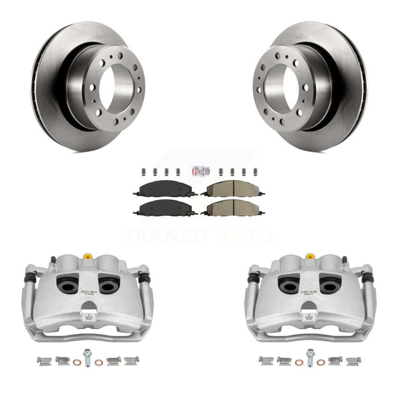 Transit Auto KC8-100814N Disc Brake Kit for 2009-2018 Ram 2500, Ram 3500, Dodge Ram 2500 & more - Rear product image