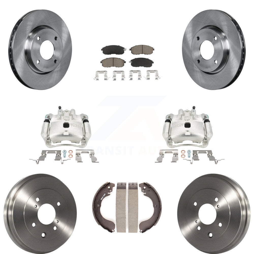 Transit Auto KC8-100815C Disc Brake Kit for 2007-2014 Nissan Cube, Nissan Versa - Front and Rear product image