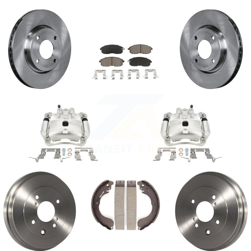 Transit Auto KC8-100815C Disc Brake Kit for 2007-2014 Nissan Cube, Nissan Versa - Front and Rear product image