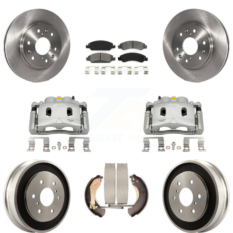 Transit Auto KC8-100815S Disc Brake Kit for 2005-2007 Chevrolet Silverado 1500 Classic, GMC Sierra 1500 Classic, Chevrolet Silverado 1500 & more - Front and Rear product image