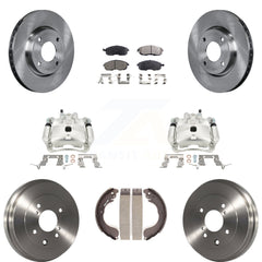 Transit Auto KC8-100815T Disc Brake Kit for 2007-2014 Nissan Cube, Nissan Versa - Front and Rear product image