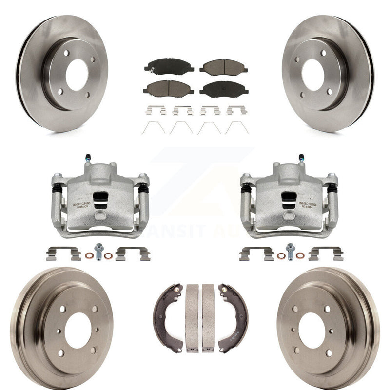 Transit Auto KC8-100816C Disc Brake Kit for 2009-2011 Nissan Versa - Front and Rear product image
